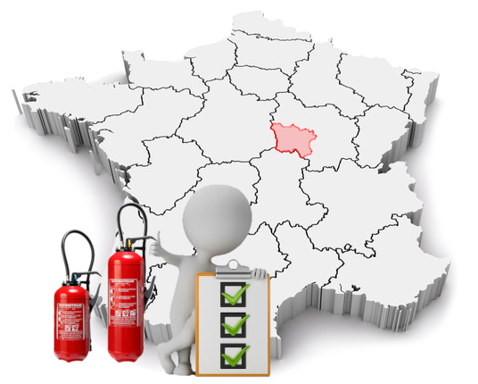 Verification incendie Nièvre